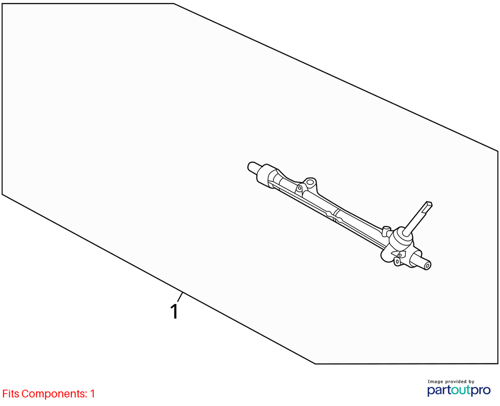 Used Rack and Pinion Assembly fits: 2016 Nissan Versa Manual Rack and Pinion Sdn