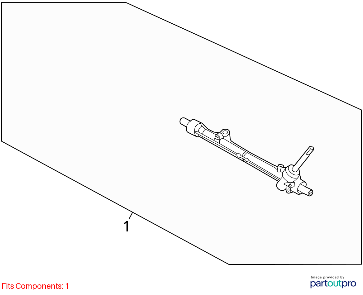 Used Rack and Pinion Assembly fits: 2016 Nissan Versa Manual Rack and Pinion Sdn