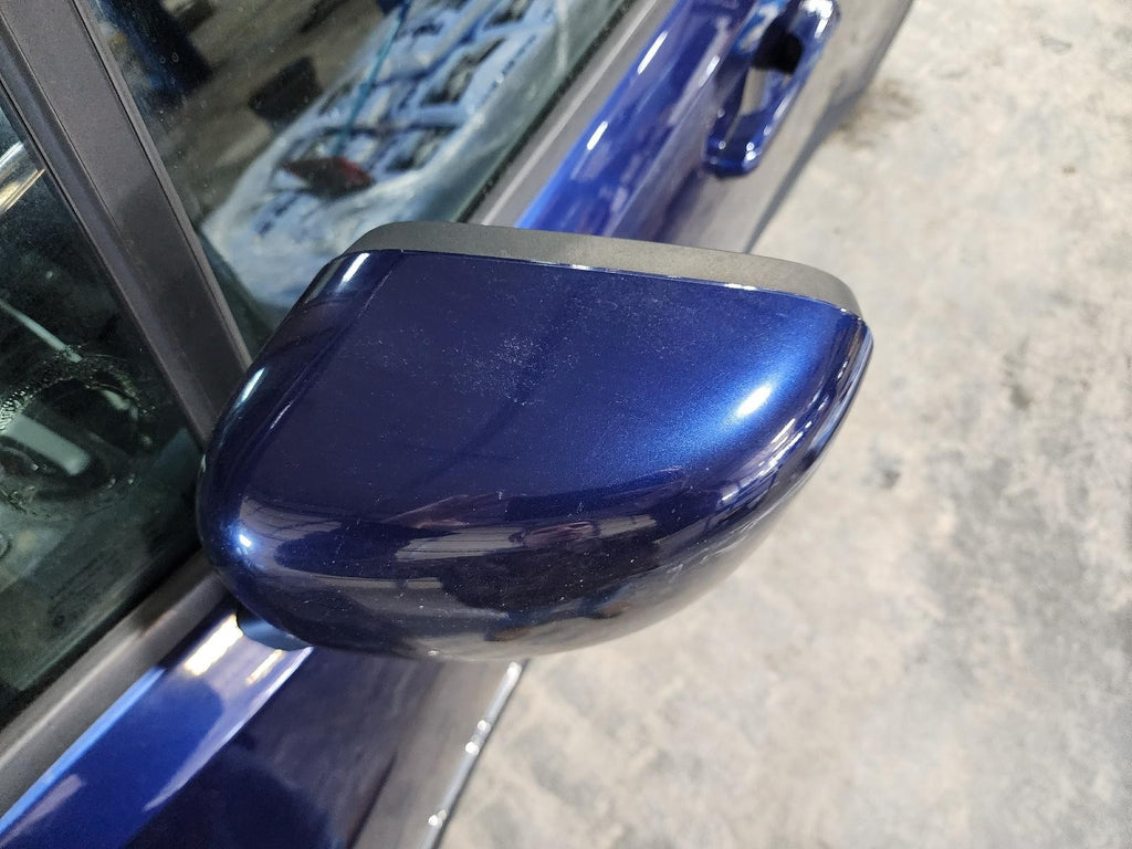 Used Left Door Mirror fits: 2018 Jeep Renegade power painted heated w/o turn sig