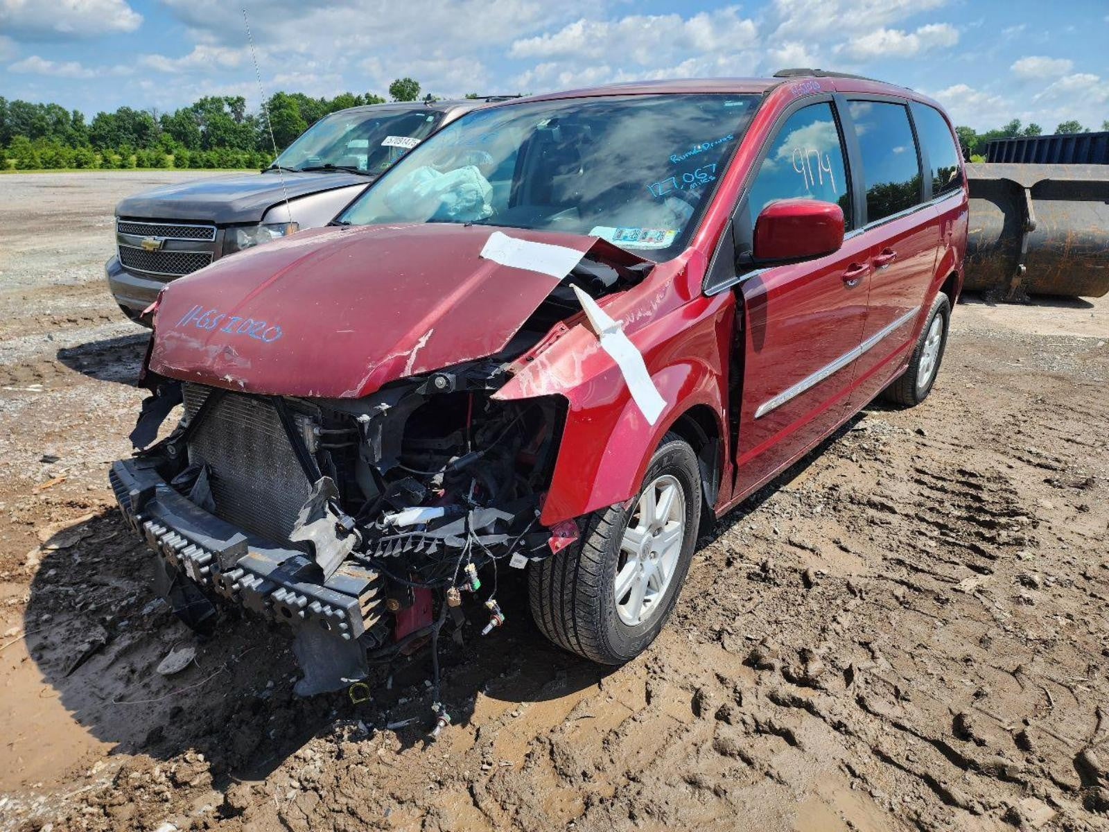 CHRYSLER TOWN &amp; COUNTRY Engine (3.6L, 6 cylinder, VIN G, 8th digit) 11 12 