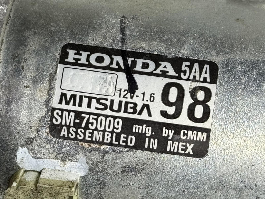 2016-2020 HONDA CIVIC STARTER MOTOR OEM