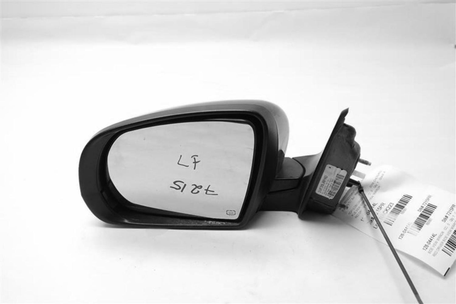 Used Left Door Mirror fits: 2016 Jeep Cherokee Power manual folding painted heat