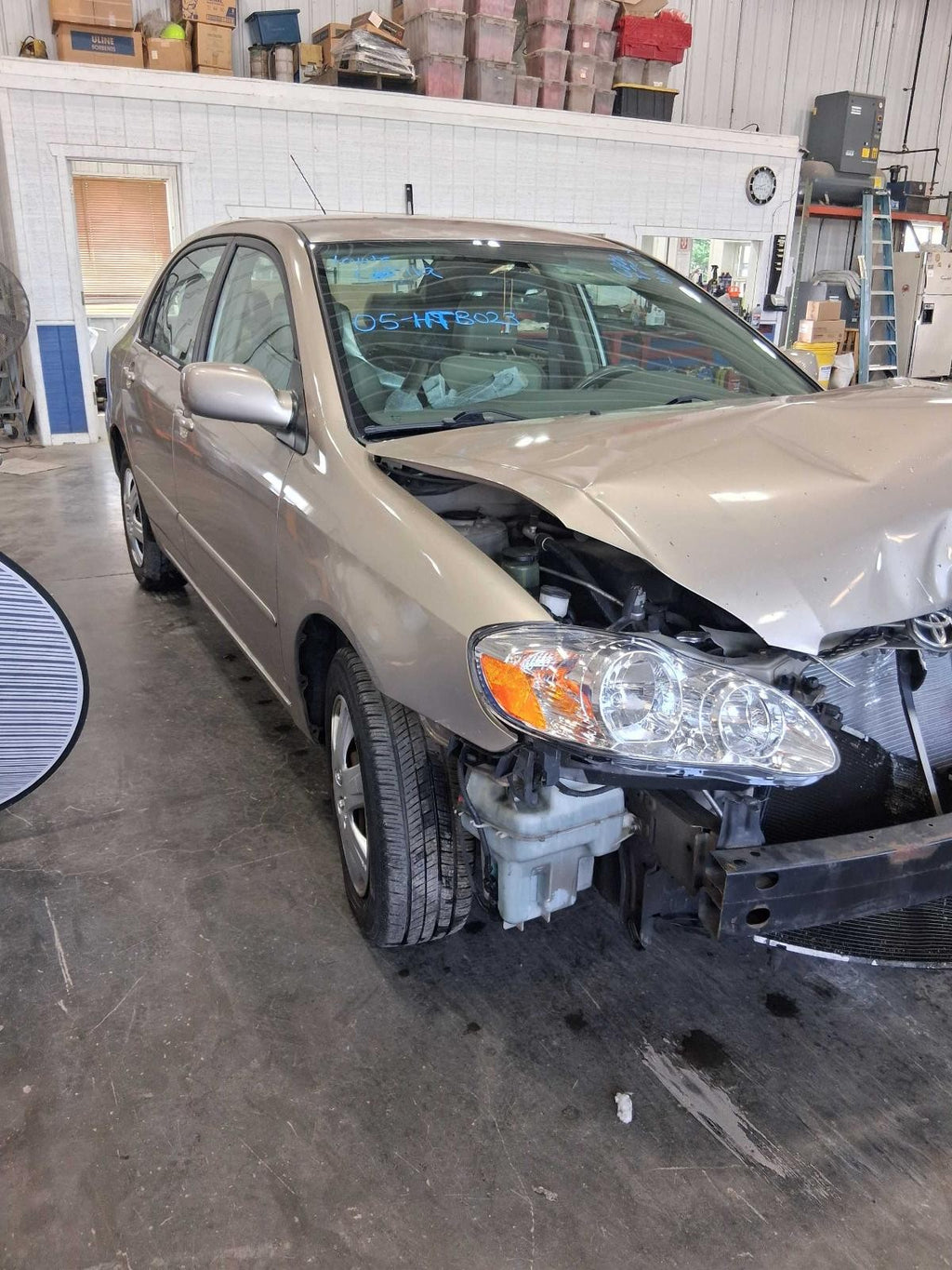 Used Front Bumper Reinforcement Front fits: 2005 Toyota Corolla Front Grade A