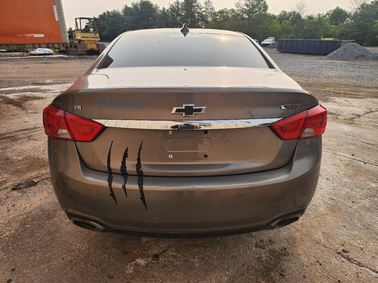 Used Rear Bumper Reinforcement Rear fits: 2019 Chevrolet Impala Rear Grade A
