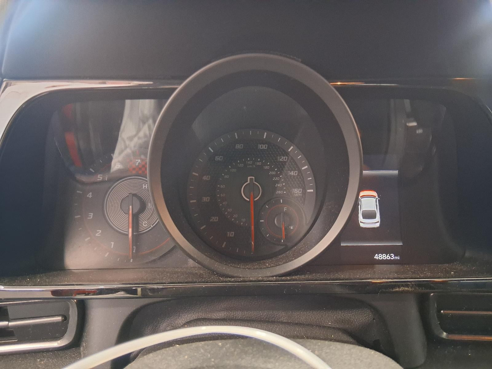 Used A/C Selector Switch fits: 2022 Hyundai Elantra Korea built US market automa