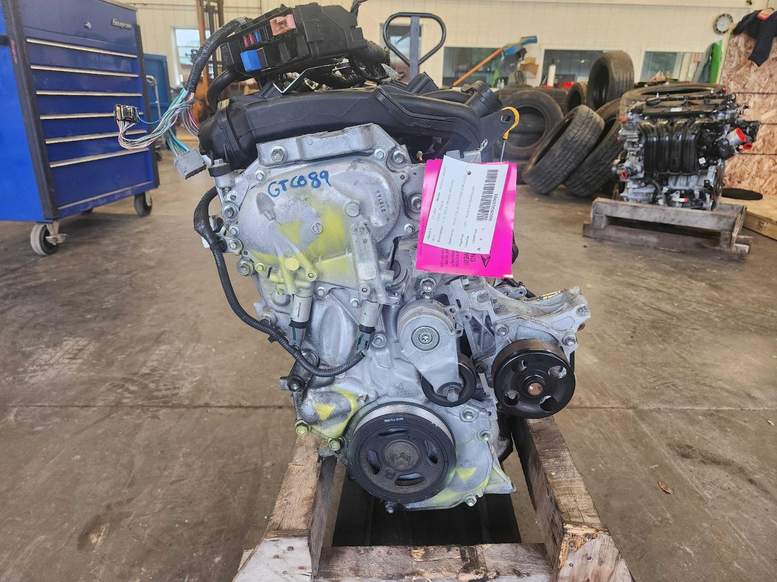 Used Engine Complete Assembly fits: 2022 Nissan Rogue sport 2.0L VIN B 4th digit