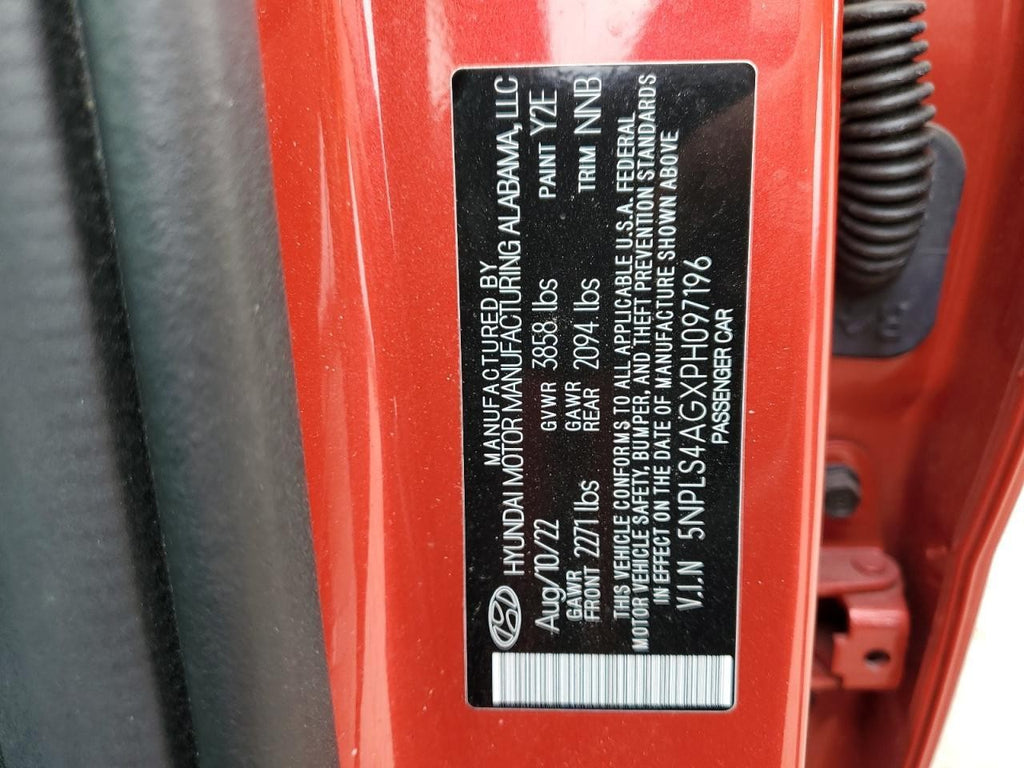 Used Front Left Suspension Strut fits: 2023 Hyundai Elantra front 2.0L US built