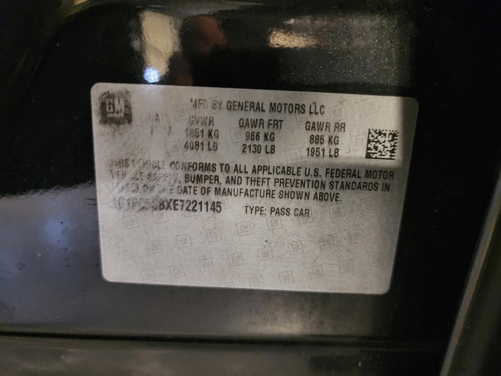 Used Automatic Transmission Assembly fits: 2014 Chevrolet Cruze AT 1.4 Grade A