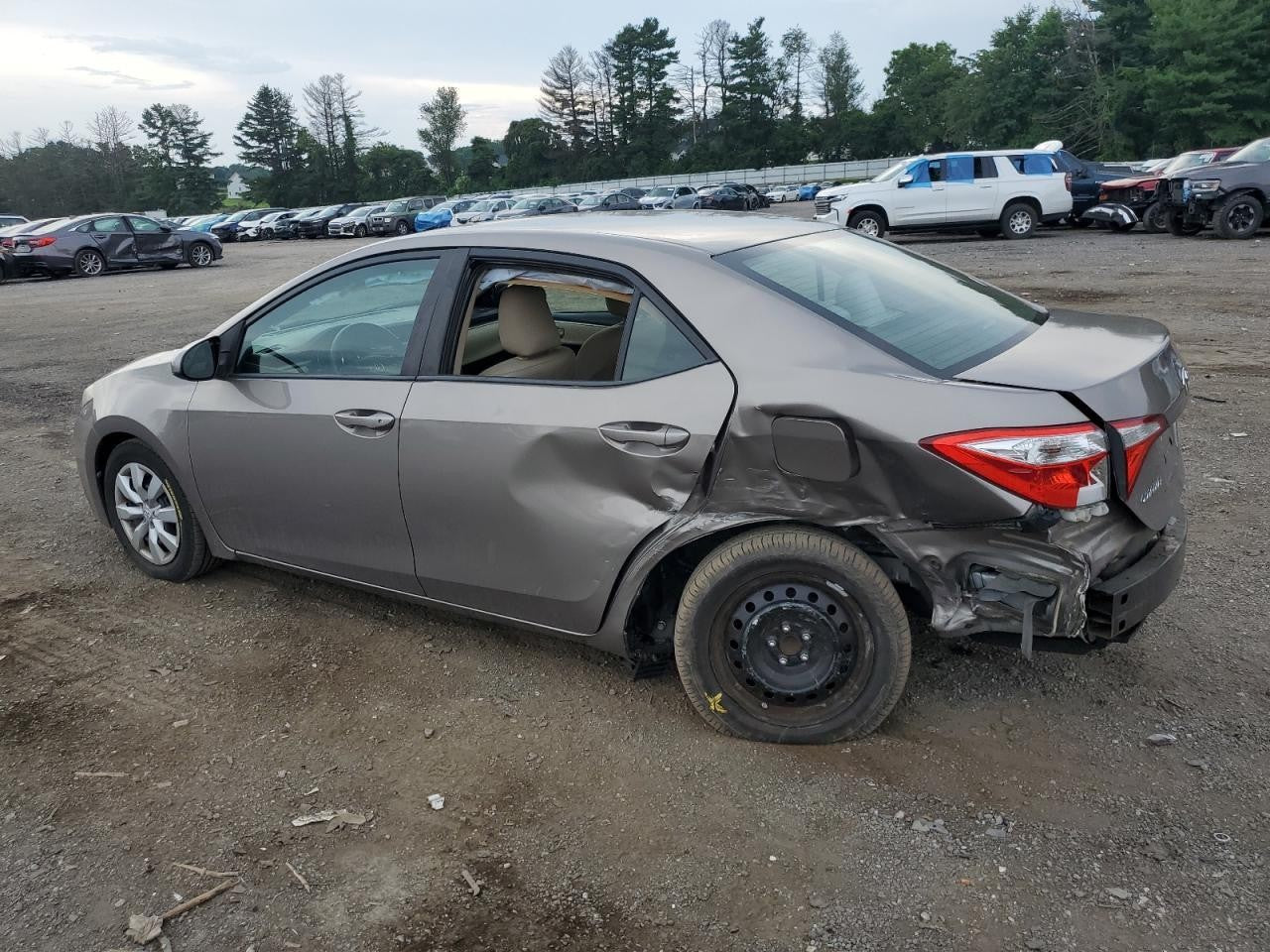 Used Steering Column fits: 2015 Toyota Corolla Floor Shift US market conventiona