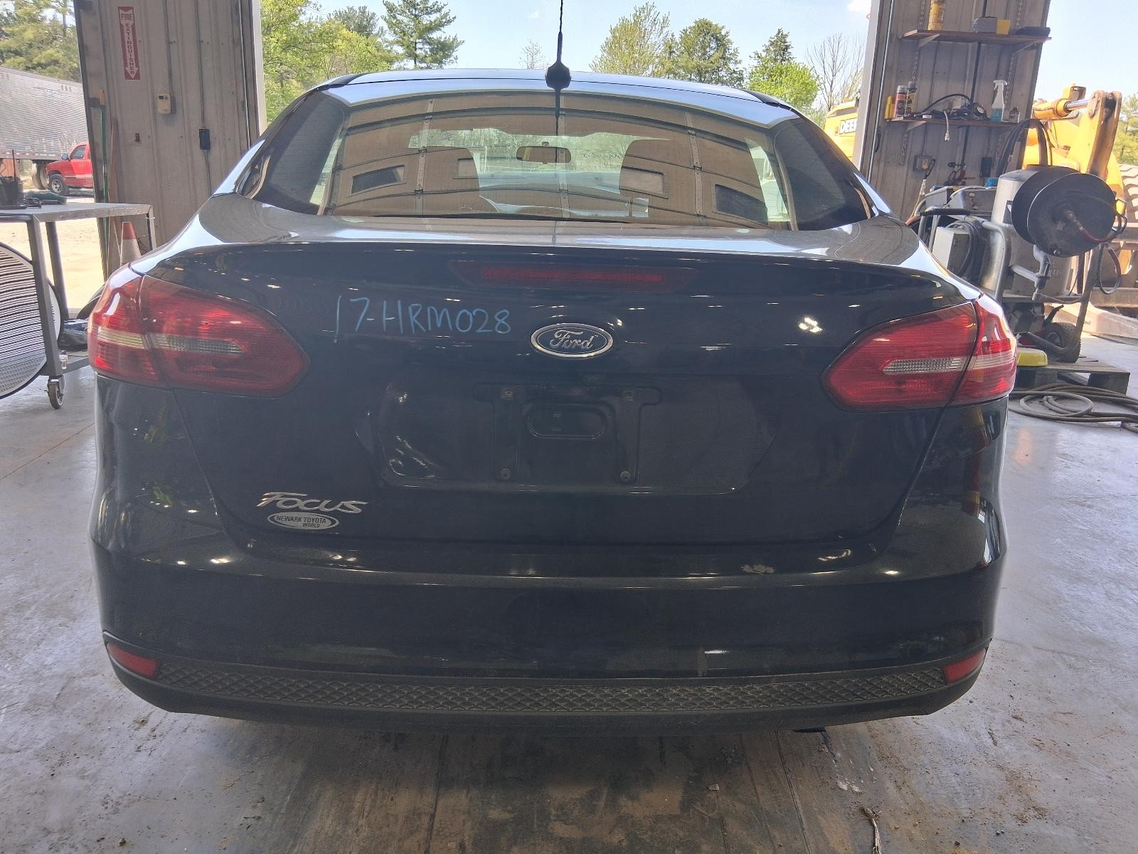 Used Rear Bumper Reinforcement Rear fits: 2016 Ford Focus Sdn Rear Grade A