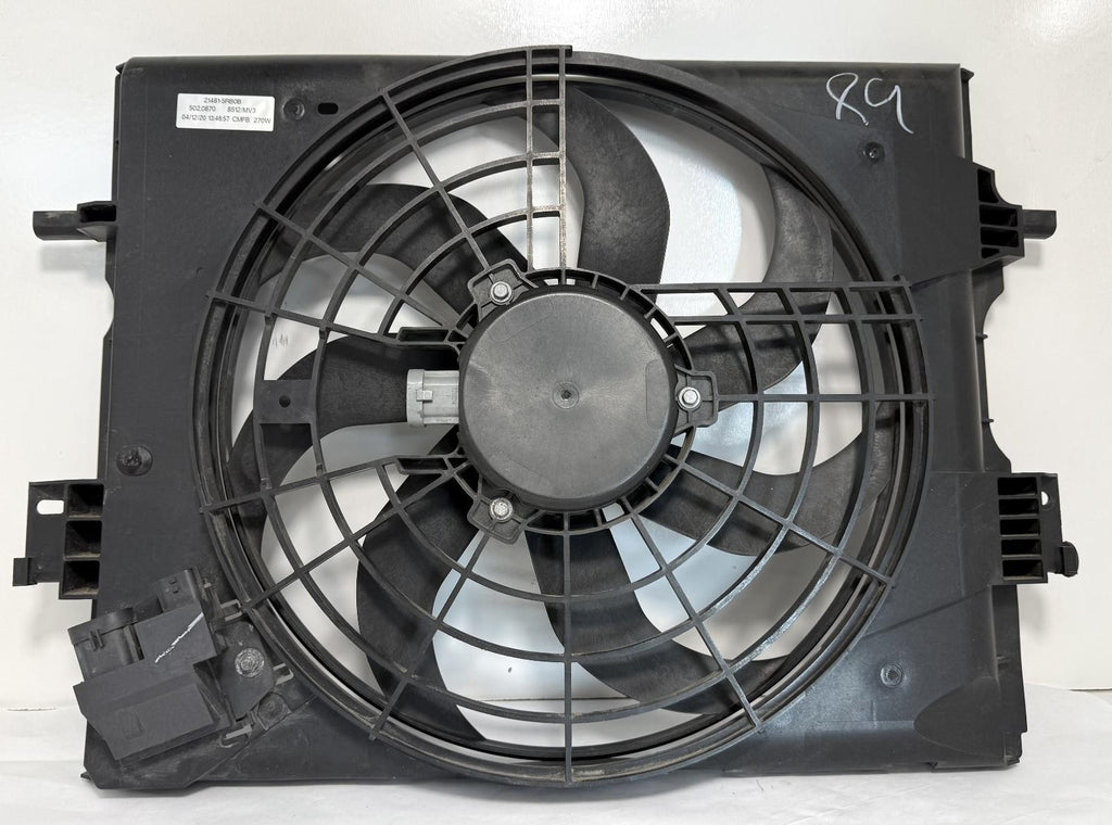 2020-2021 NISSAN VERSA ENGINE COOLING FAN ASSEMBLY OEM