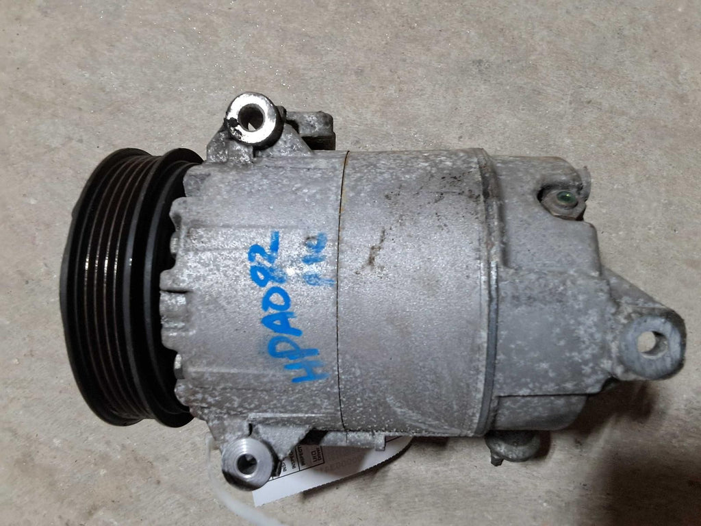 Used A/C Compressor fits: 2017 Chevrolet Equinox 2.4L connector at valve Grade A