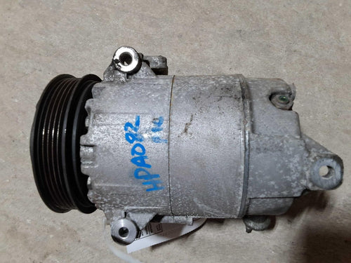 Used A/C Compressor fits: 2017 Chevrolet Equinox 2.4L connector at valve Grade A
