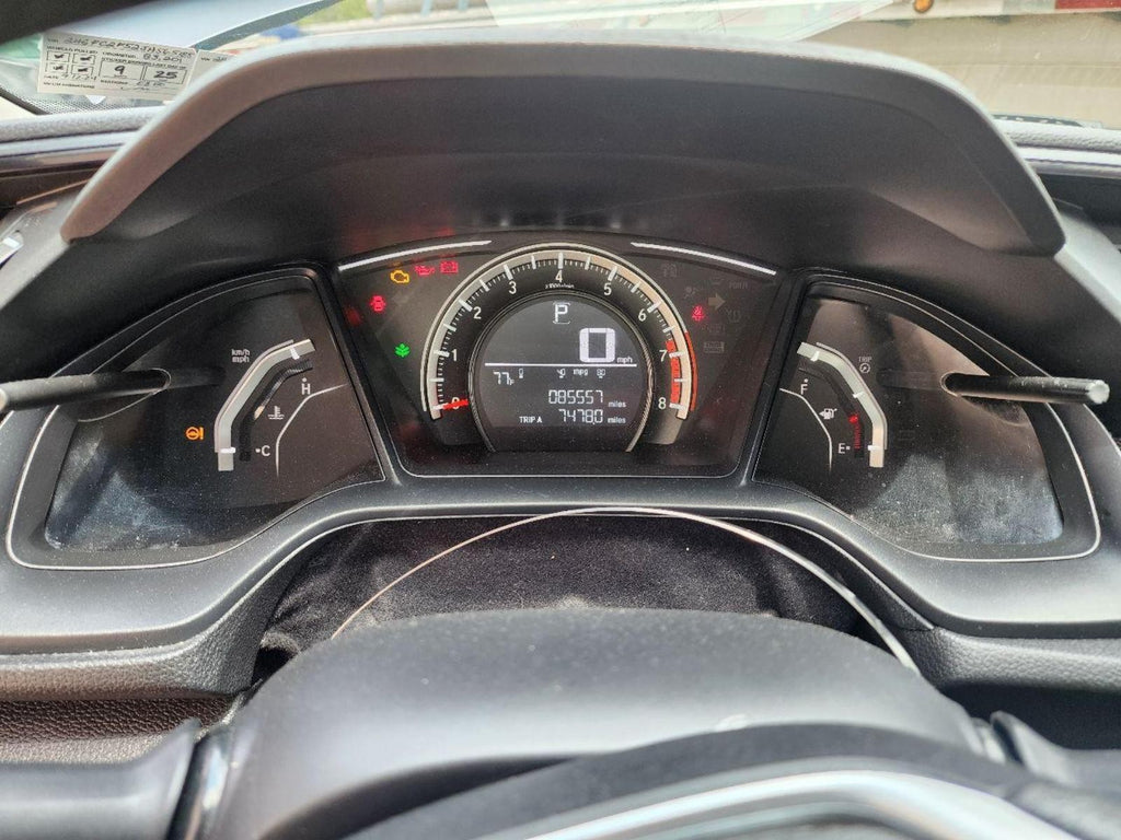 HONDA CIVIC Engine 2.0L, naturally aspirated, VIN 2 (6th digit, Sedan), Califo