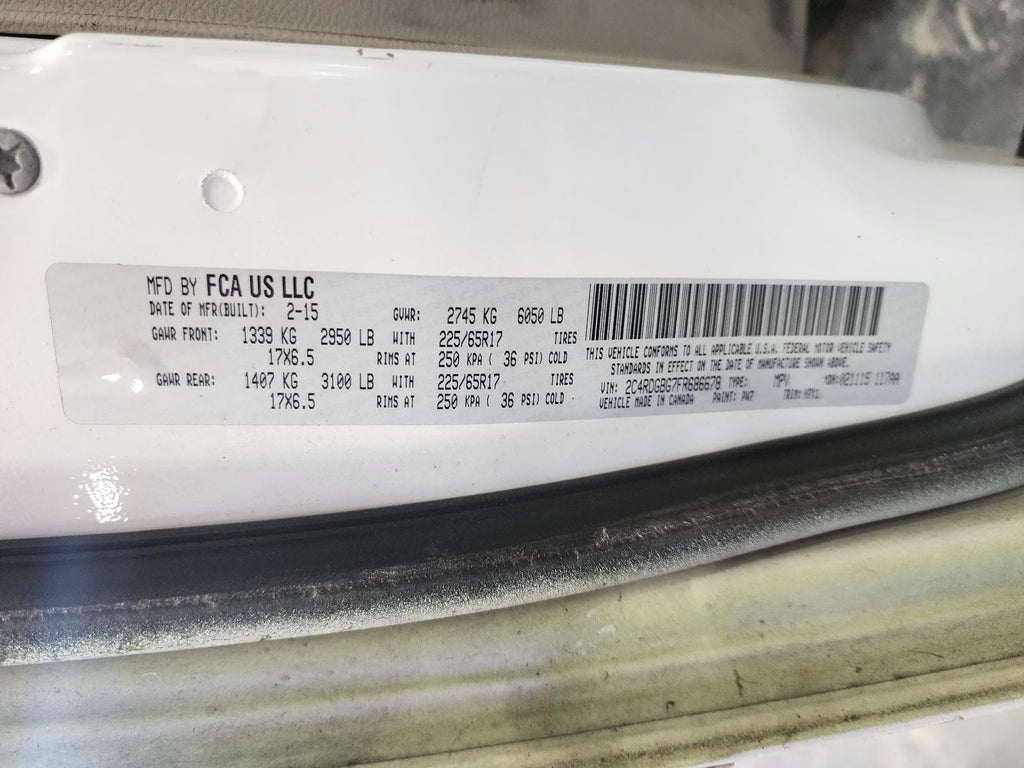 Used Engine Control Module (ECM) fits: 2015 Dodge Caravan Electronic Control Mod