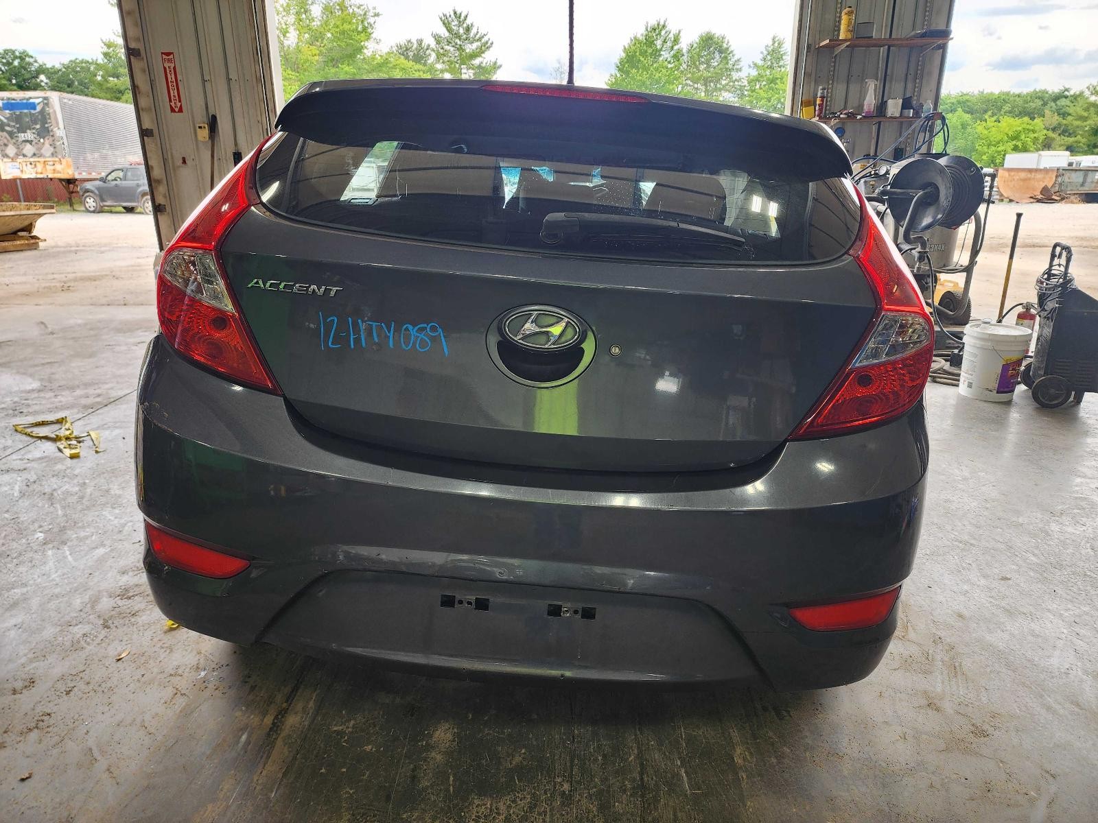 Used Speedometer Gauge fits: 2012 Hyundai Accent cluster MPH AT w/cruise control