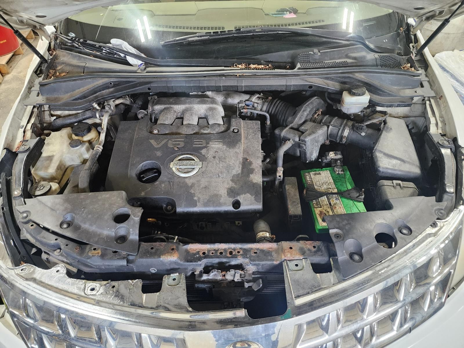 Used A/C Compressor fits: 2007 Nissan Murano 3.5L 6 cylinder Grade A
