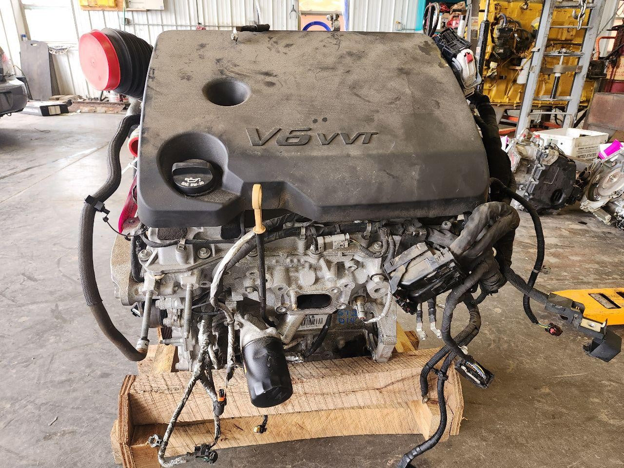 Used Engine Complete Assembly fits: 2019 Chevrolet Traverse 3.6L VIN W 8th digit