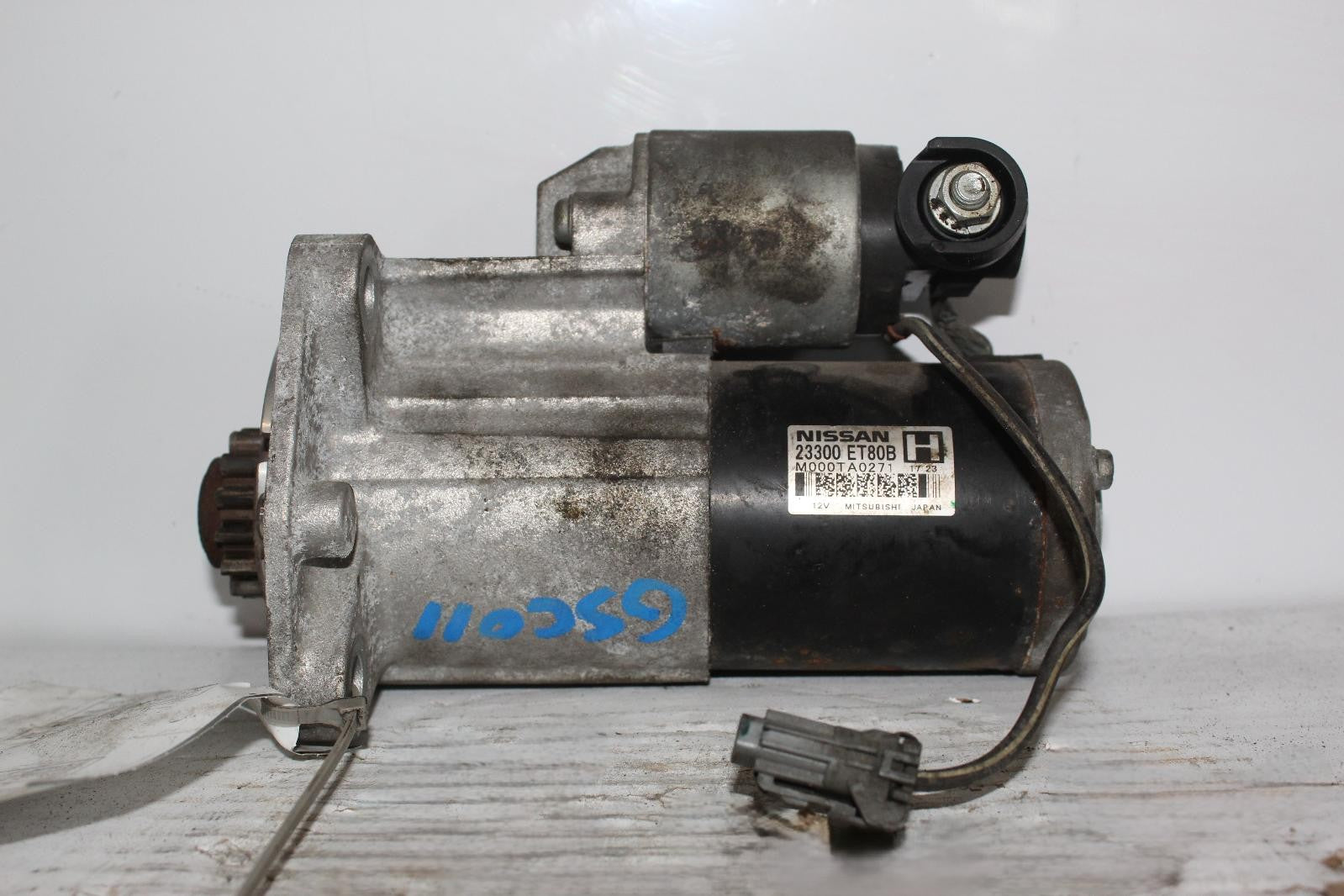 Used Starter Motor fits: 2012 Nissan Rogue  Grade A