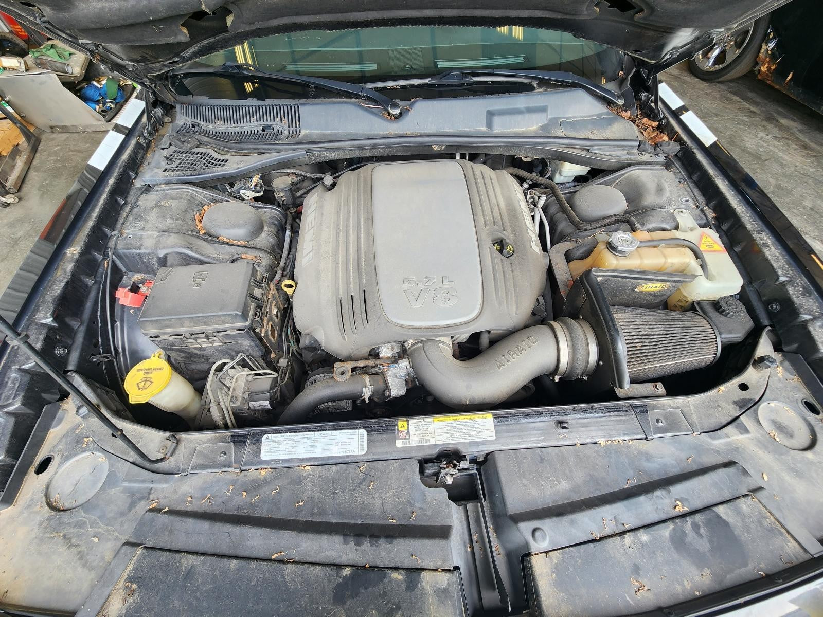 Used Hood fits: 2009 Dodge Challenger dual vent Grade A