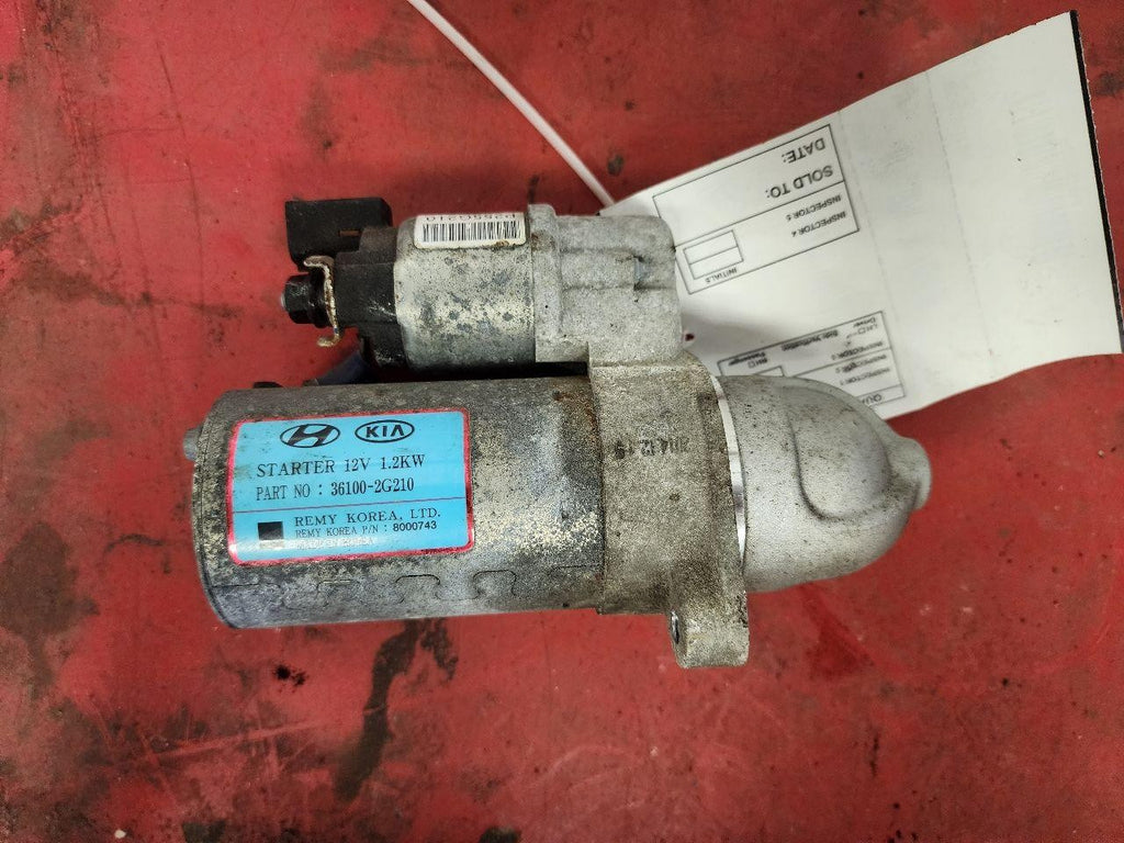 Used Starter Motor fits: 2015 Hyundai Sonata SWB Sport ID 361002G210 Grade A