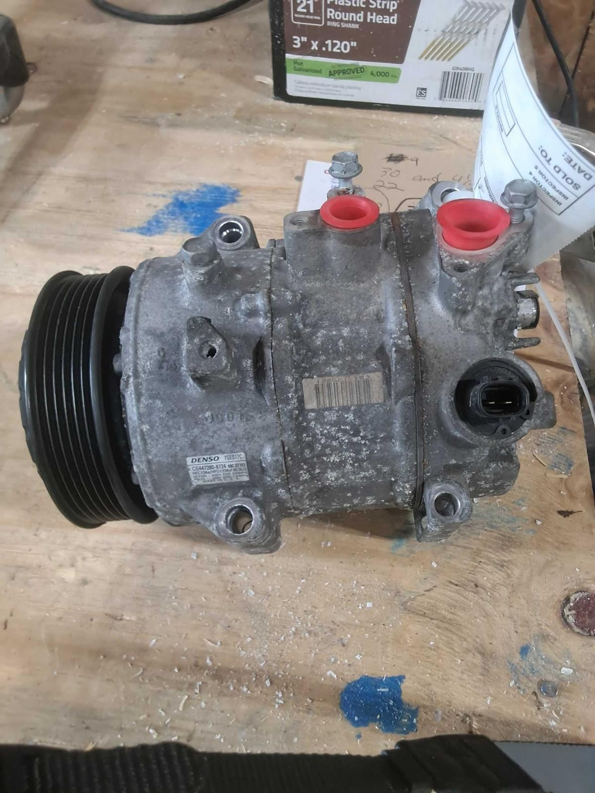 Used A/C Compressor fits: 2020 Toyota Camry  Grade B