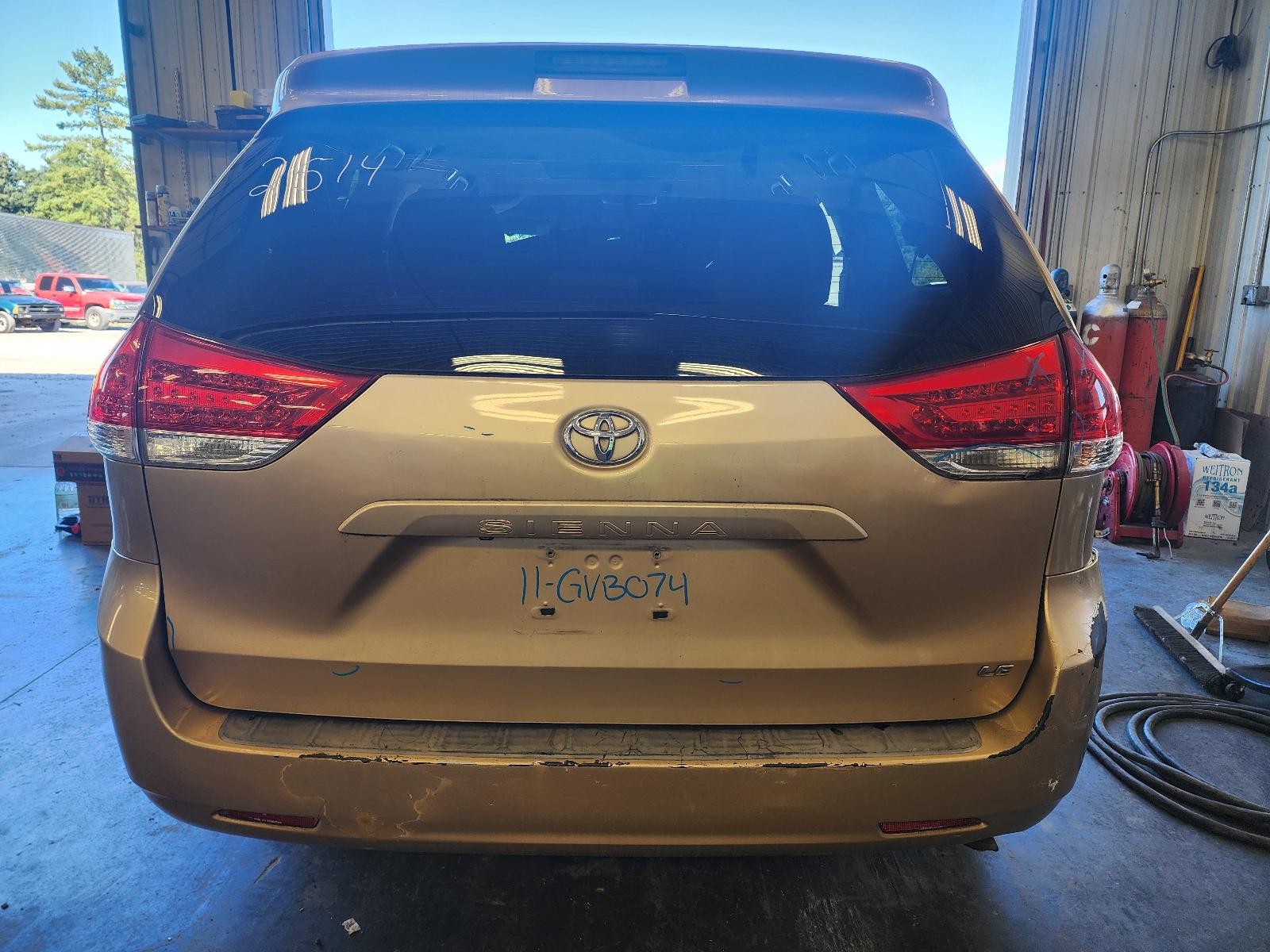 Used Engine Complete Assembly fits: 2011 Toyota Sienna 3.5L VIN K 5th digit 2GRF