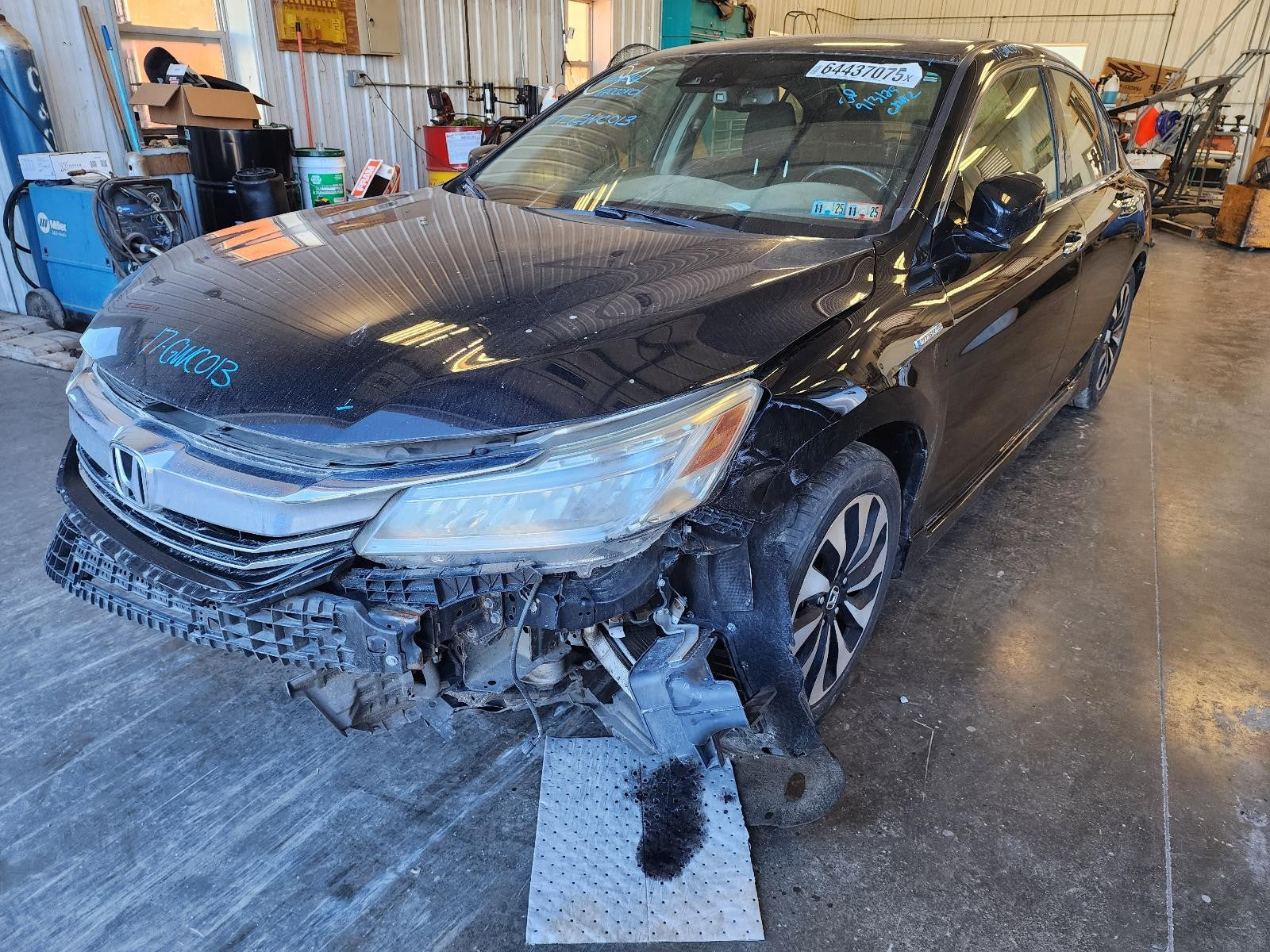 Used Windshield Wiper Motor fits: 2017 Honda Accord 2.0L hybrid Grade A