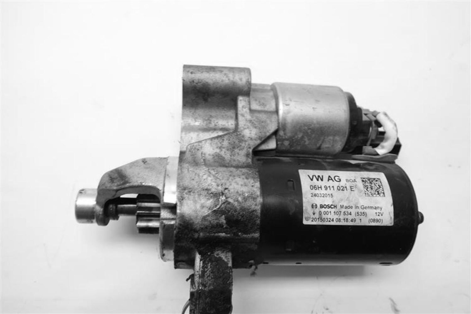 Used Starter Motor fits: 2014 Audi A4 2.0L turbo regenerative braking opt 7L1 Gr