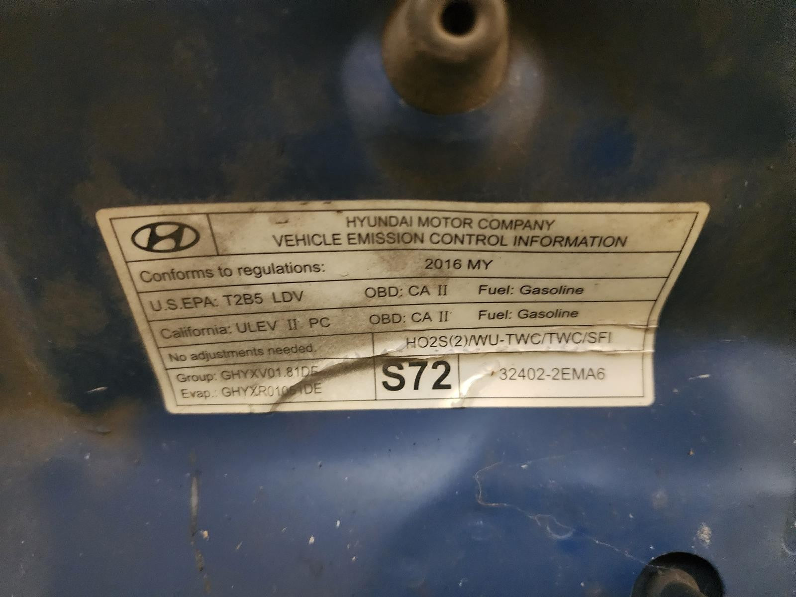 Used Engine Complete Assembly fits: 2016 Hyundai Elantra 1.8L VIN E 8th digit Ca