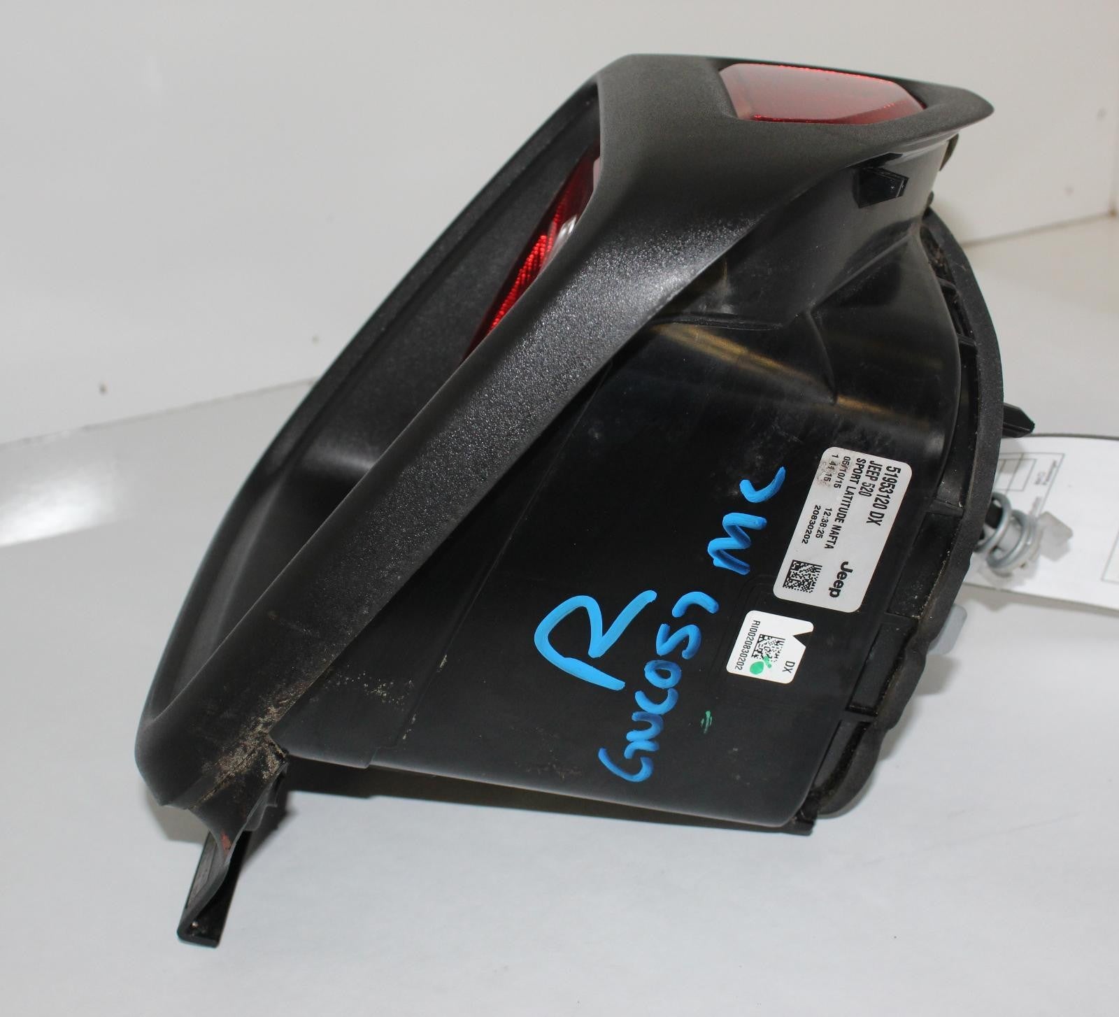 JEEP RENEGADE R Taillight inner flat black bezel, R. 15 16 17 18