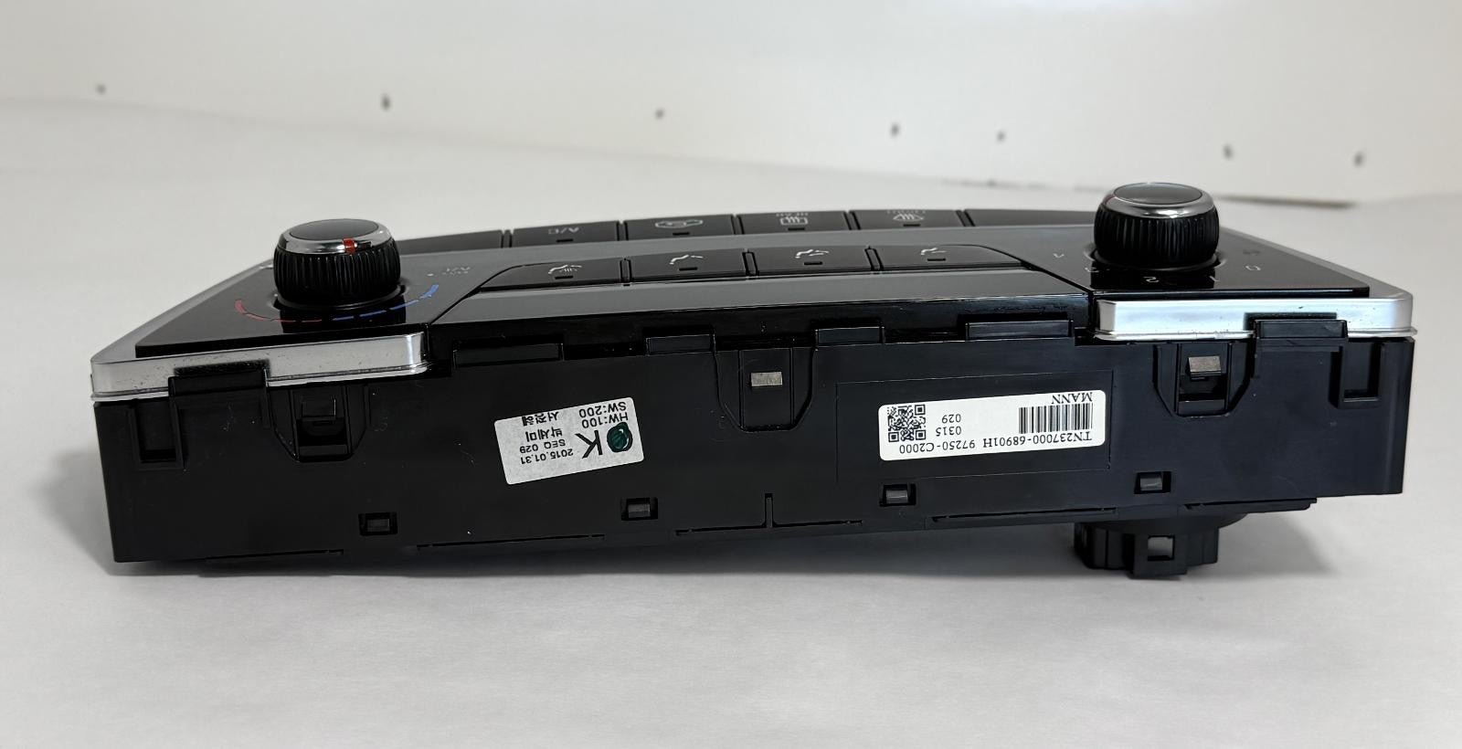 Used A/C Selector Switch fits: 2015 Hyundai Sonata w/o navigation manual tempera