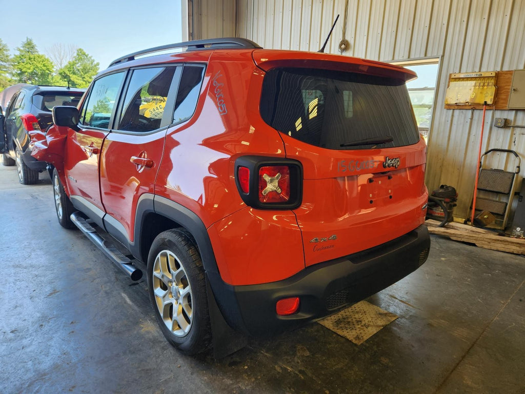 Used Left Door Mirror fits: 2016 Jeep Renegade power painted heated w/o turn sig
