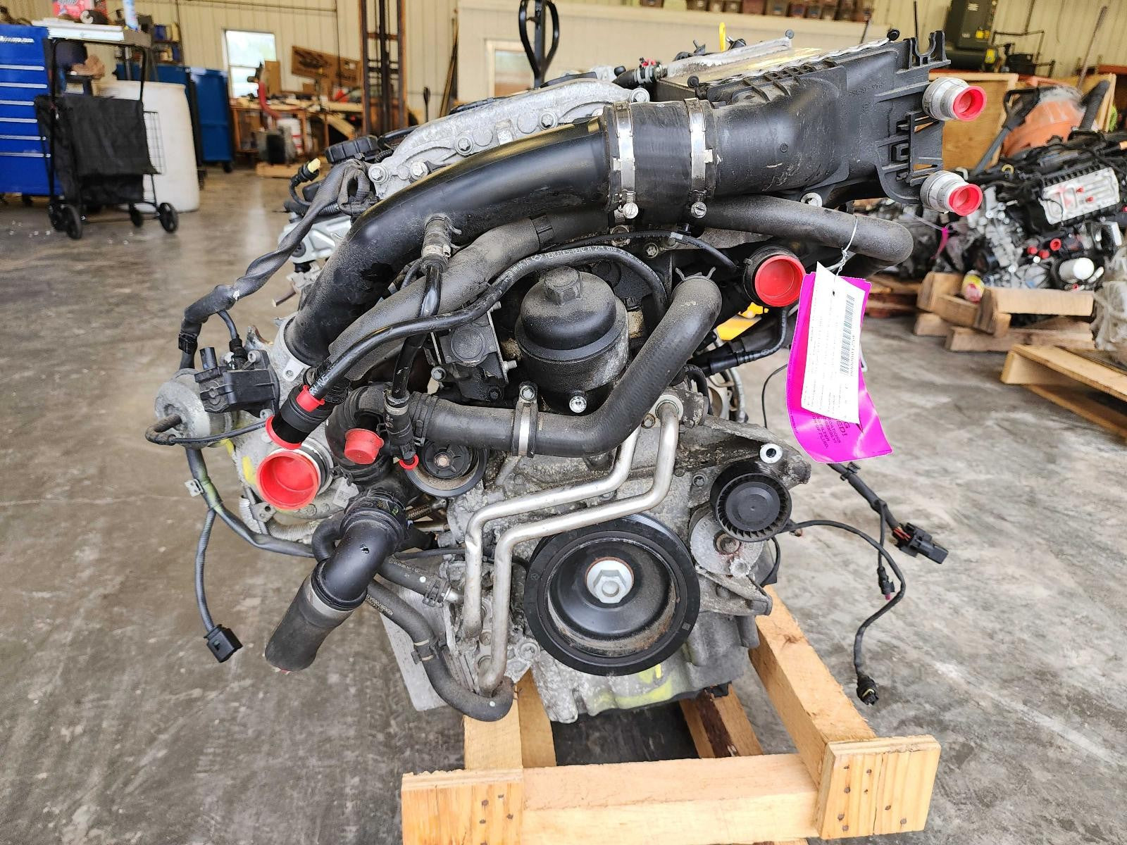 Used Engine Complete Assembly fits: 2016 Mercedes-benz Mercedes glc-class 205 Ty