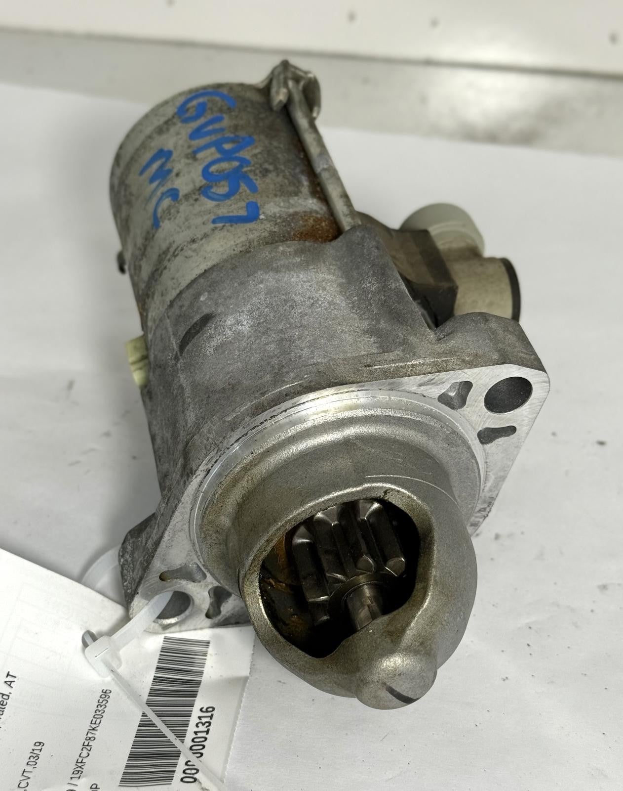 Used Starter Motor fits: 2019 Honda Civic 2.0L AT Grade B