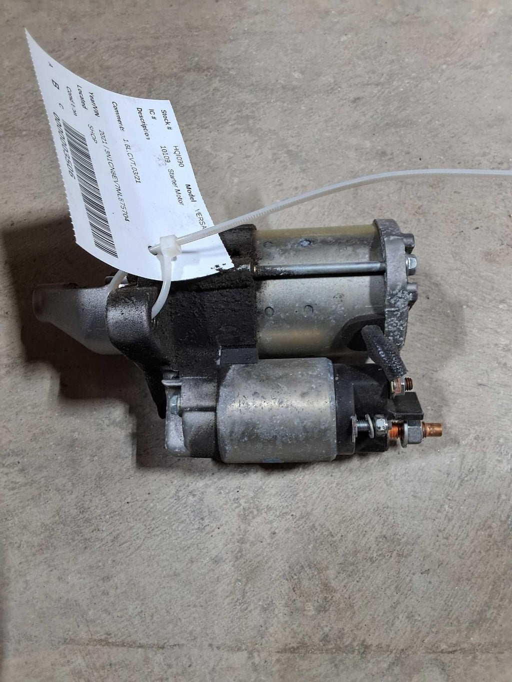 Used Starter Motor fits: 2021 Nissan Versa 1.6 Grade B
