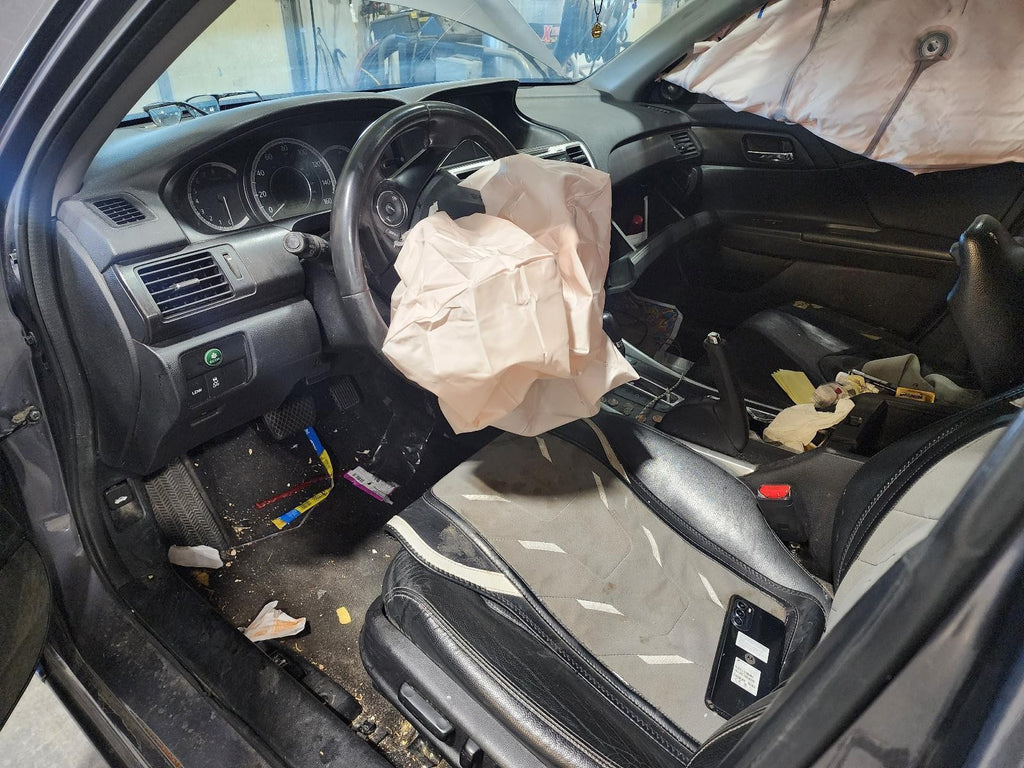 Used Rear Left Door Window Regulator Rear fits: 2014 Honda Accord electric Rear