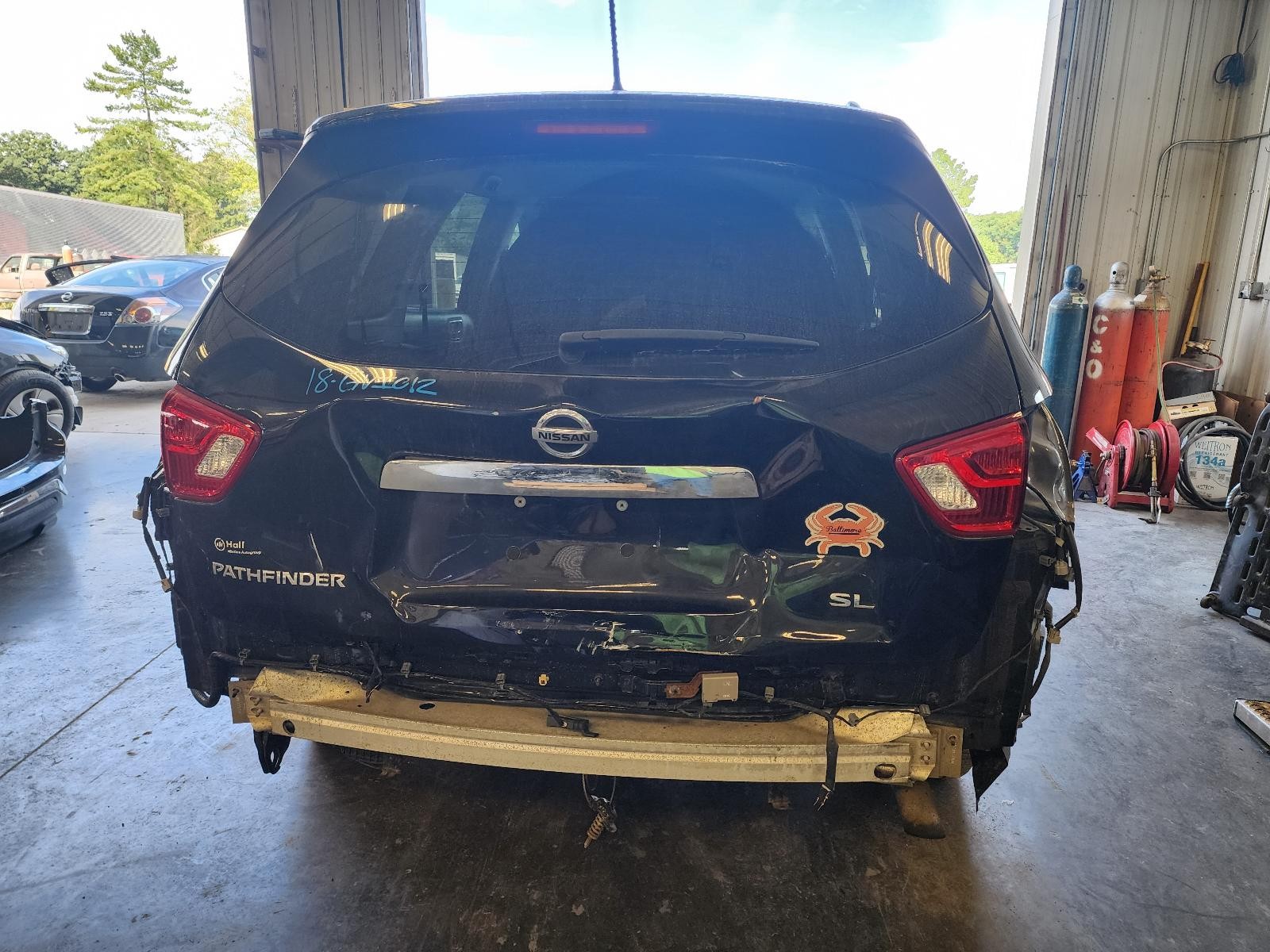 Used Front HVAC Blower Motor fits: 2018 Nissan Pathfinder  Grade A