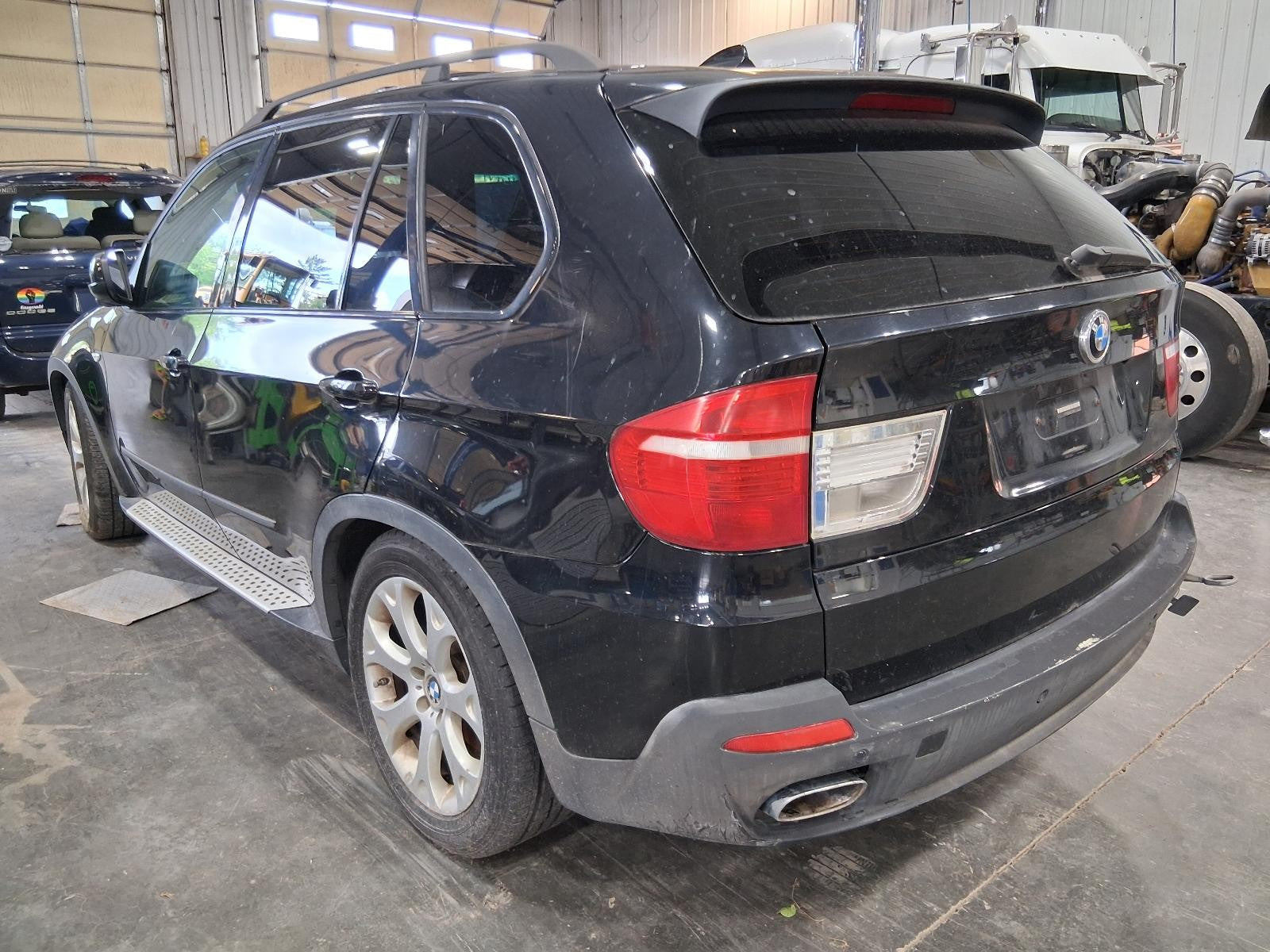 Used Left Sun Visor fits: 2007 Bmw X5 illuminated w/o M-aerodynamic package Left