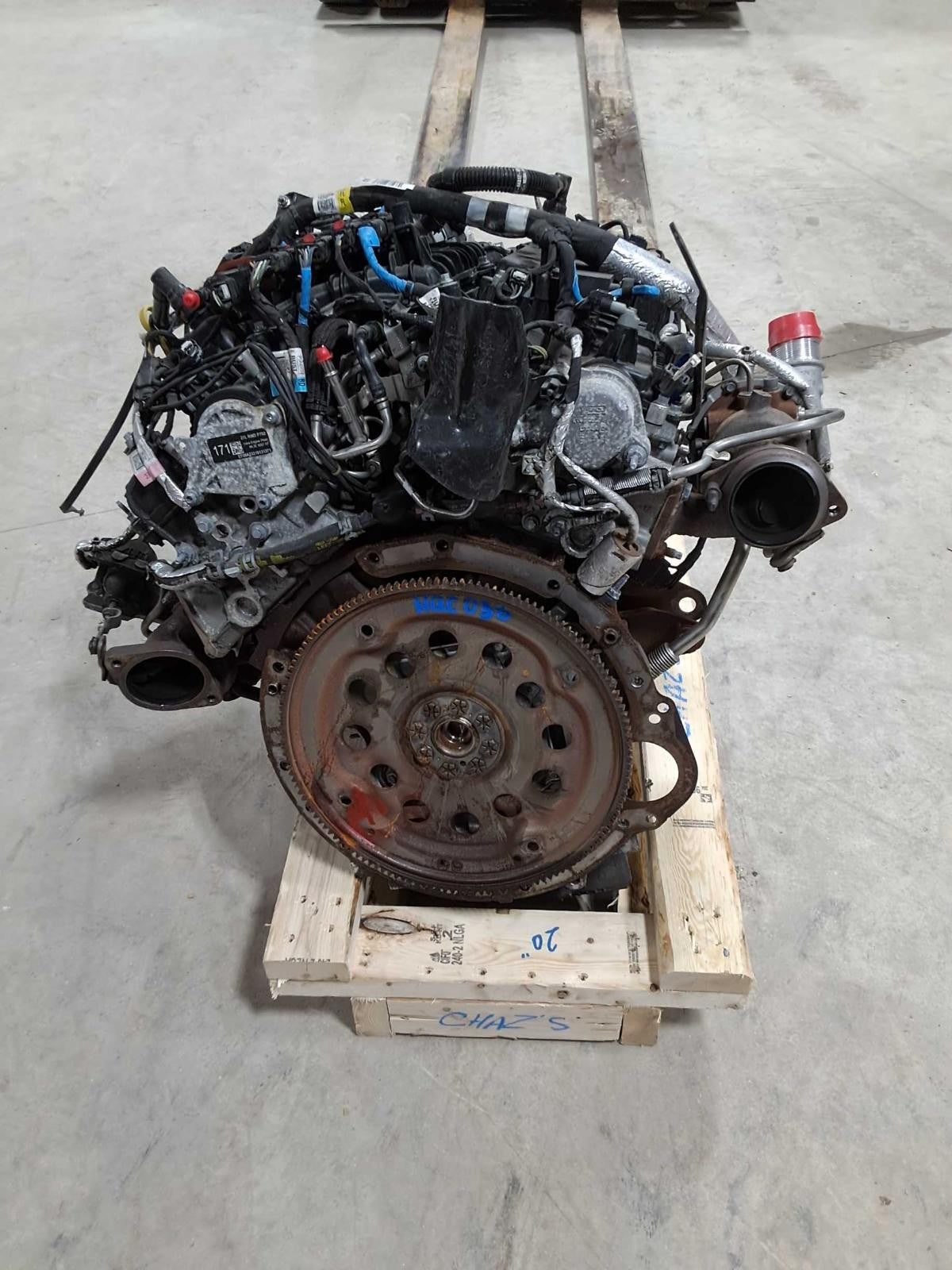 Used Engine Complete Assembly fits: 2023 Ford F150 PICKUP gasoline 2.7L VIN P 8t