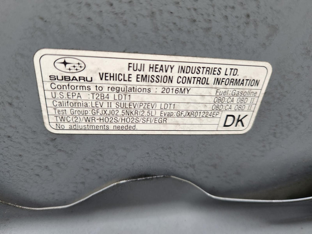 Used Front Drive Axle Shaft fits: 2016 Subaru Forester Front Axle from VIN 55220