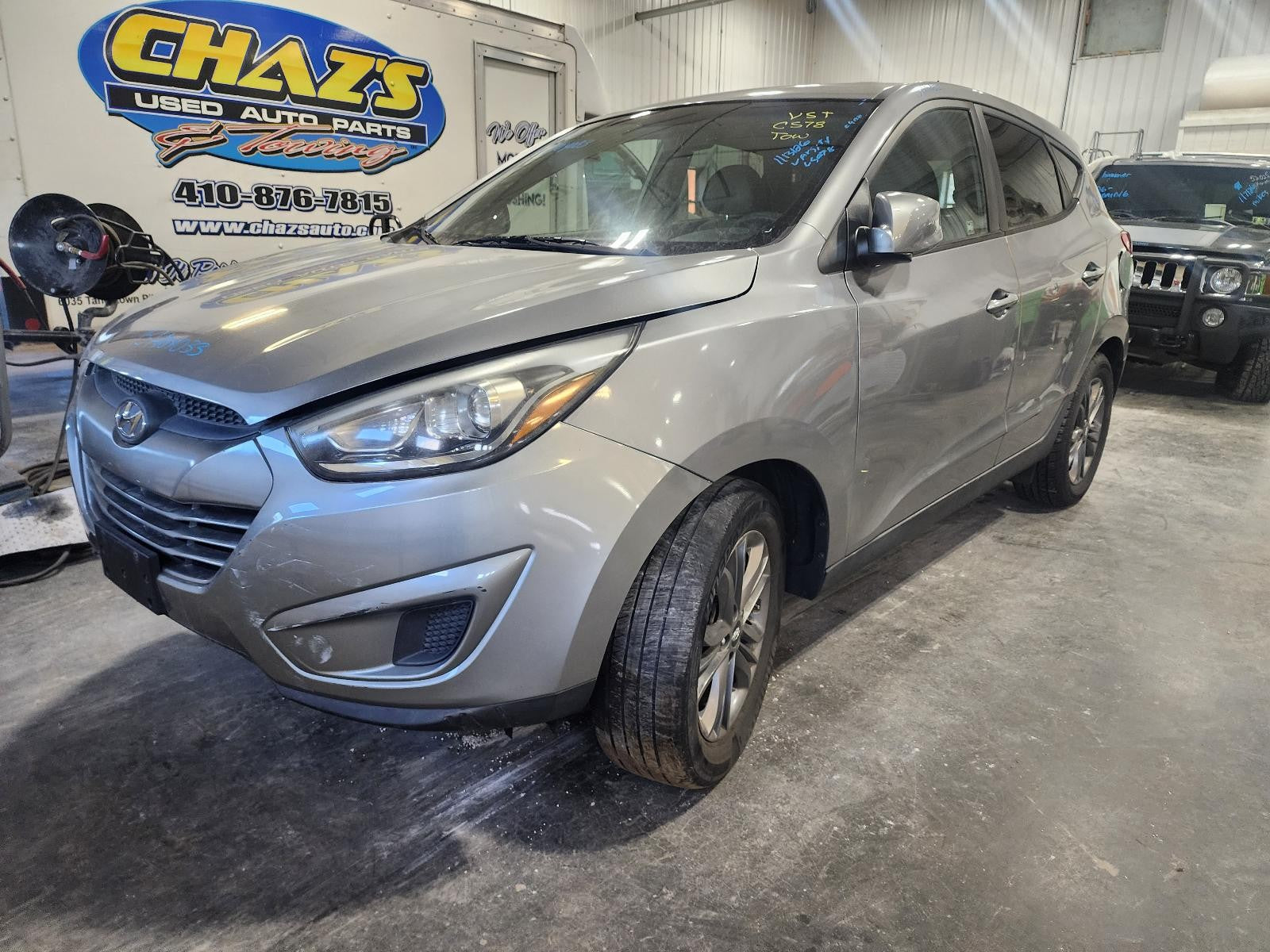Used Rear Left Door Window Regulator Rear fits: 2015 Hyundai Tucson electric hyd