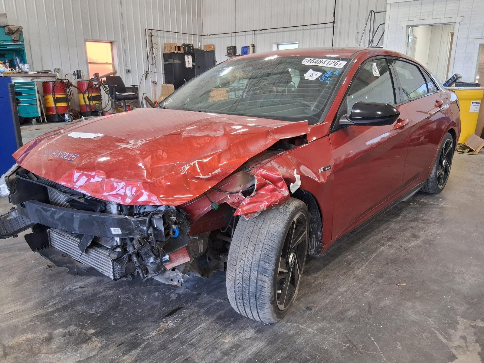 Used Park Assist Camera fits: 2022 Hyundai Elantra radar unit rear bumper cover