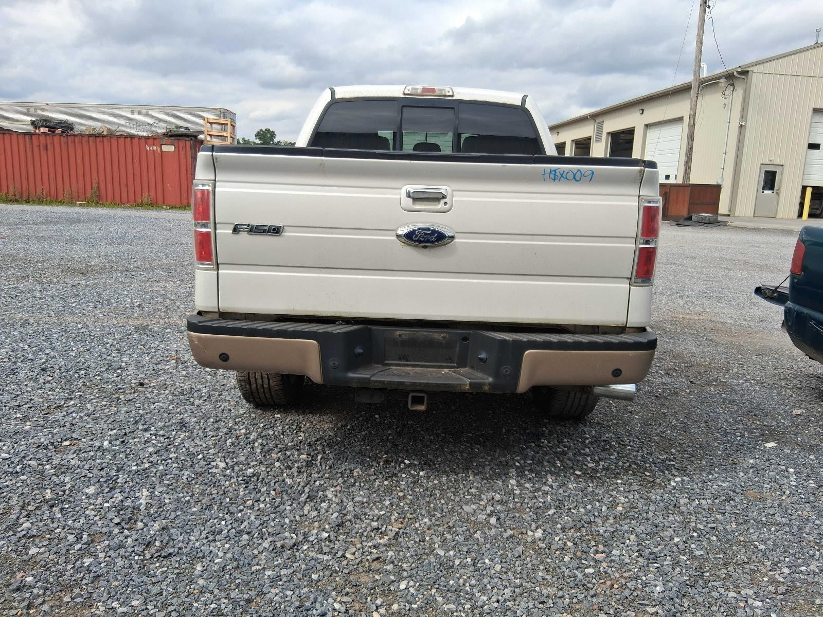 Used Rear Bumper Assembly Rear fits: 2013 Ford F150 PICKUP Styleside w/tow packa