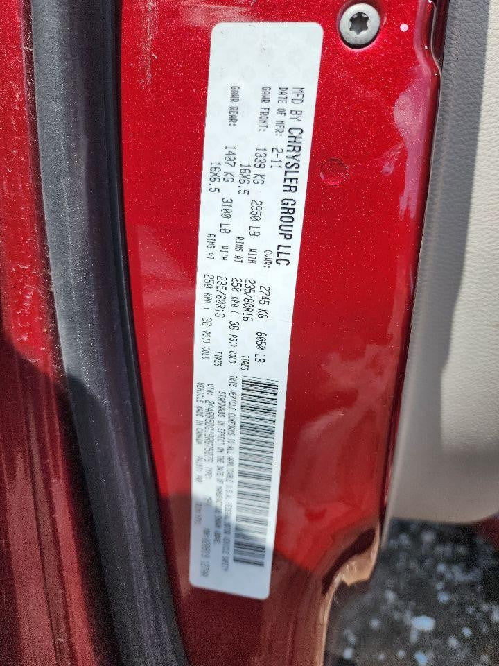 Used Wheel fits: 2011 Chrysler Town & country 16x6-1/2 Grade A