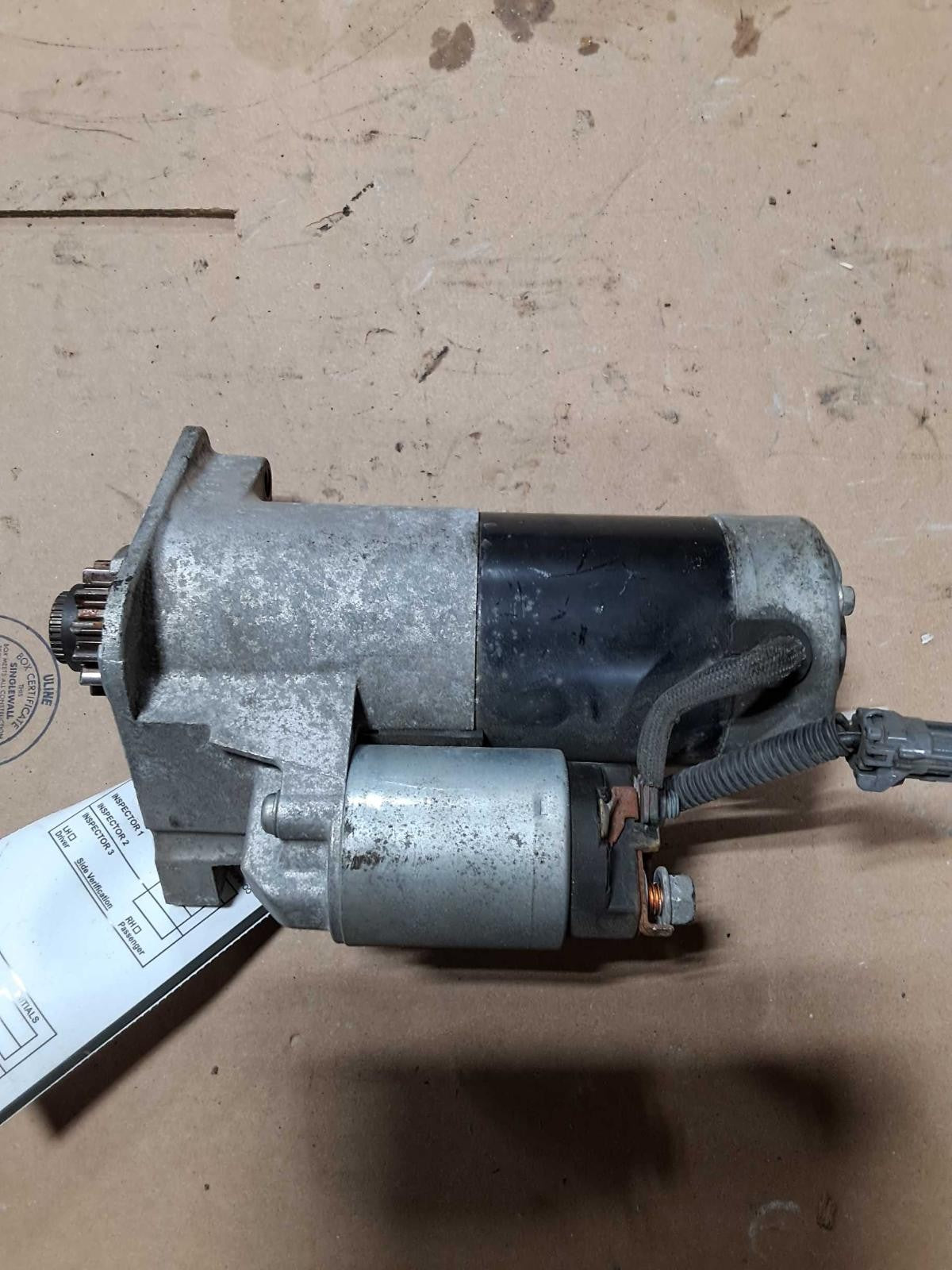 Used Starter Motor fits: 2019 Nissan Frontier 6 cylinder Grade A