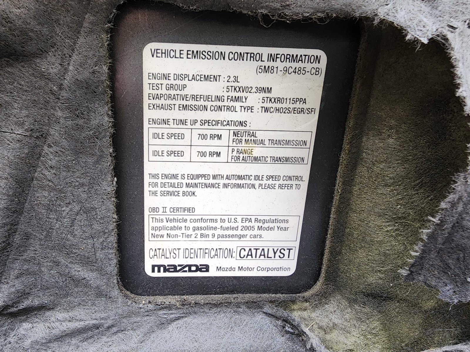 Used HVAC Blower Motor fits: 2005 Mazda 6  Grade A
