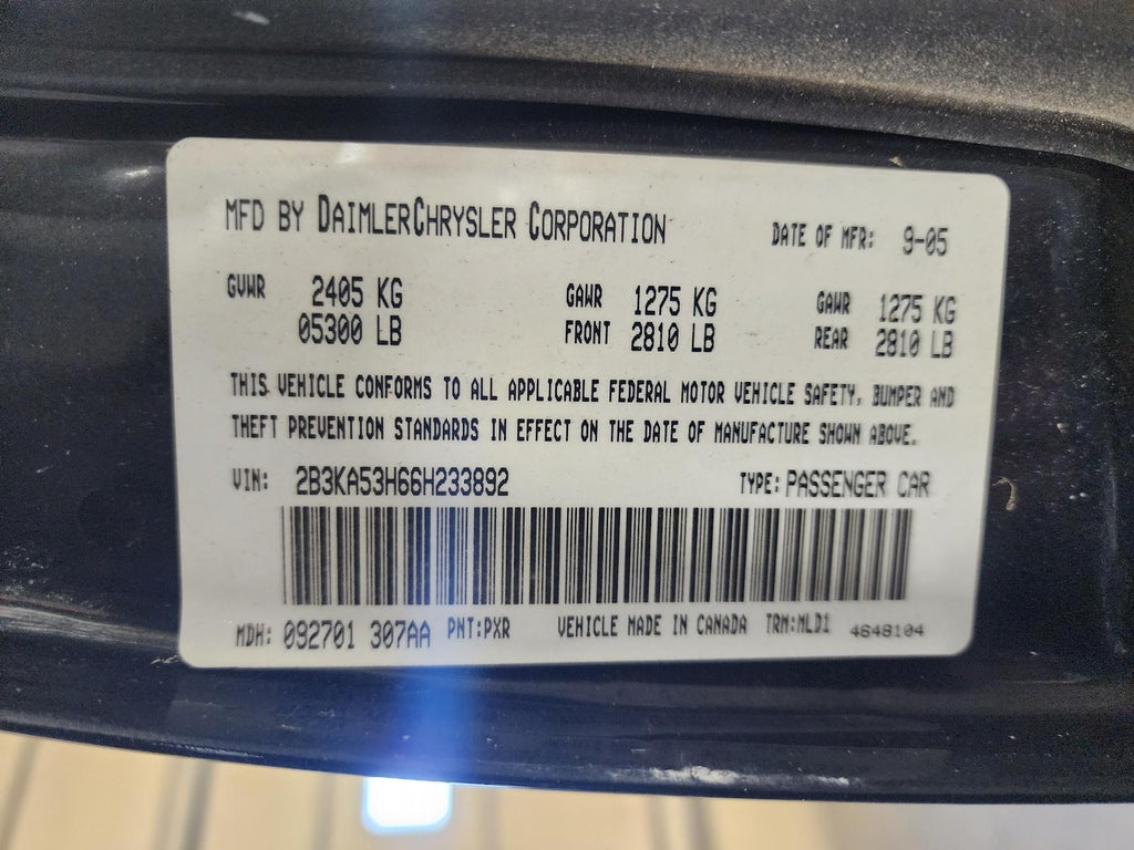 Used Engine Coolant Reservoir fits: 2006 Dodge Charger  Grade A