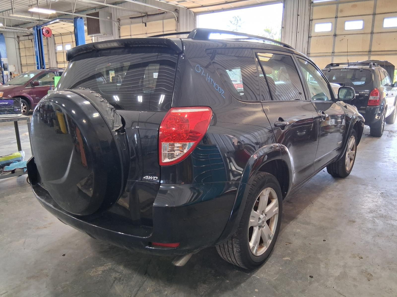 Used Rear Right Door Window Regulator Rear fits: 2007 Toyota Rav4 Rear Right Gra