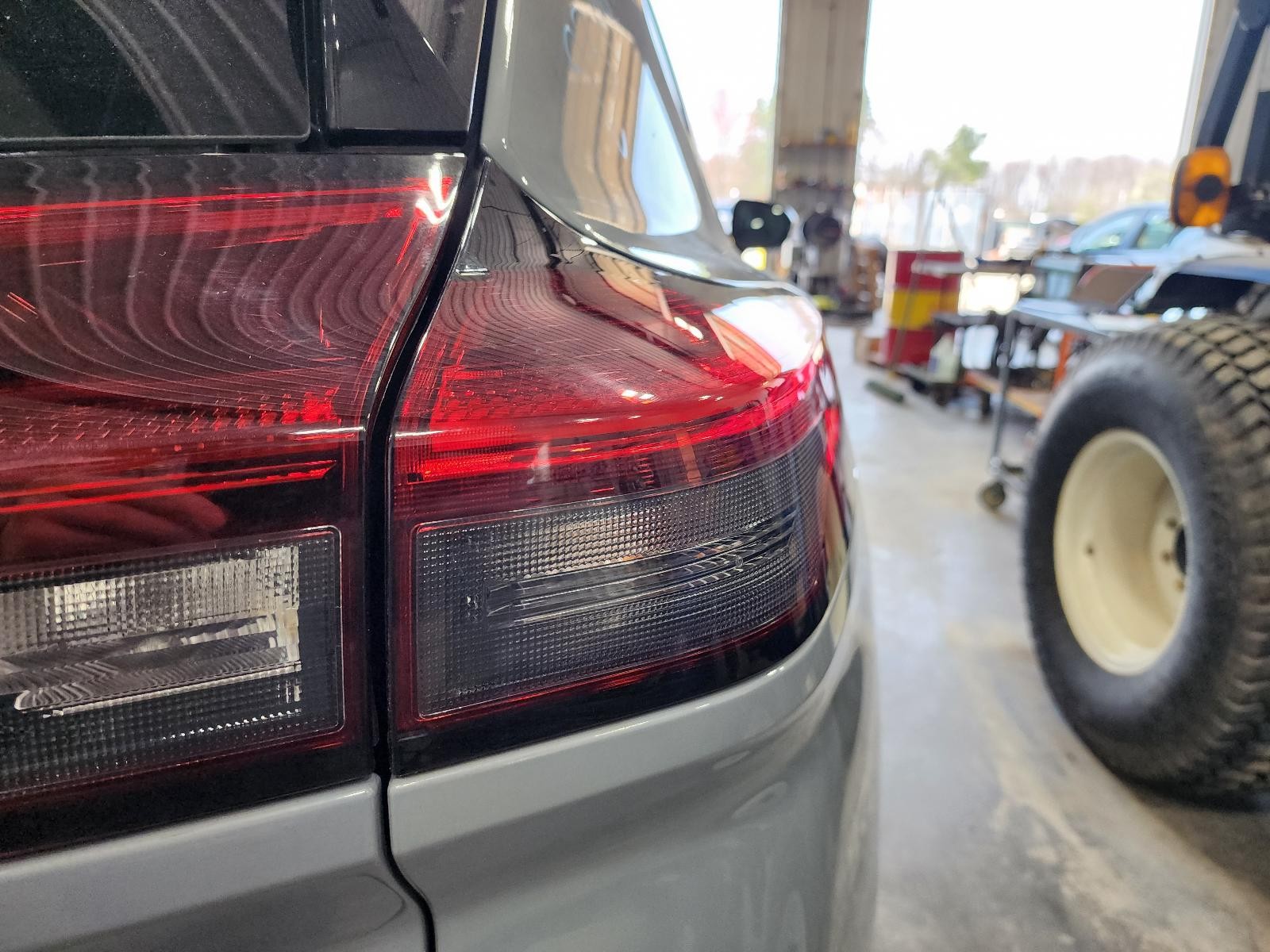 Used Right Tail Light Assembly fits: 2023 Nissan Rogue US built quarter panel mo